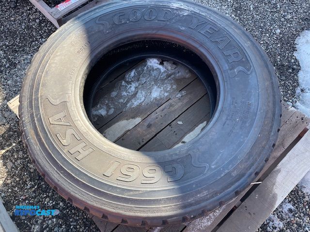 Lot 2-72682 - 1 Recapped Goodyear 11 R 22.5 tire.