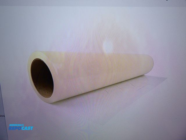 Lot 2-53335 - new Carpet Protector 48 x500ft, Clear
25mil thick, LDPE, Clear Film,#CS48500