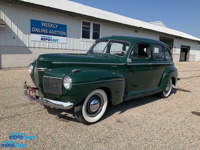 Lot 2-61792 - 1941 Mercury SERIES 19A 4 DOOR SEDAN/ SUICIDE DOORS Sedan RWD PER SELLER- RUNS GREAT 

-electrical s...