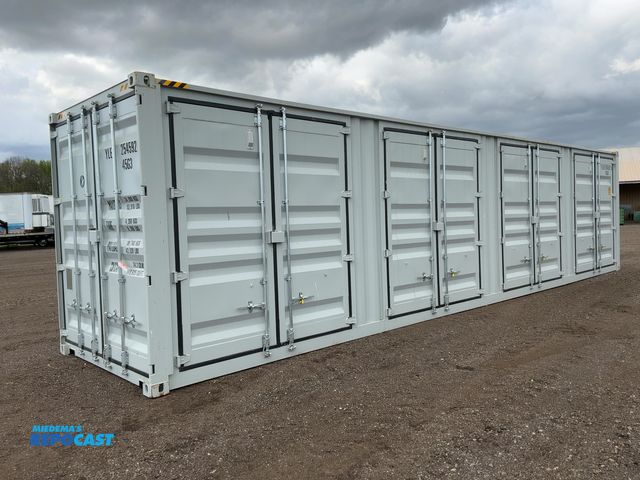 Lot 2-43678 - 2026 40’L x 8’W x 9’ 6”T High Cube Shipping/Ground Container, swing doors on one end and four sets o...