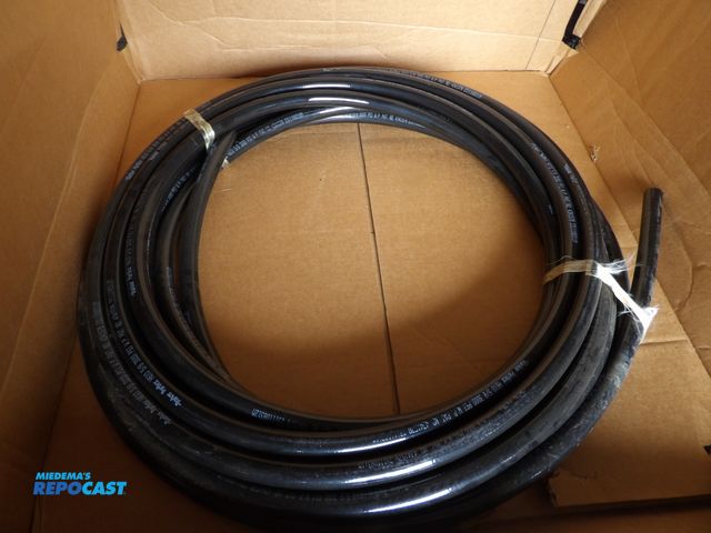 Lot 2-53245 - new parker parflex h610 5/8 3000 psi 434 1578 hydraulic hose, black
