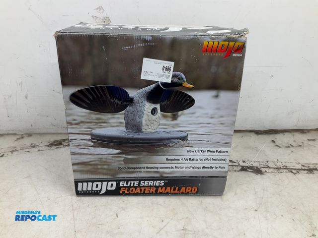 Lot 2-19574 - Mojo Outdoors Elite Series Floater Mallard, model#HW2494