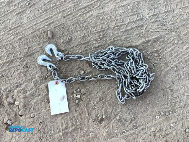 Lot 2-95015 - 3/16 x 10foot Log Chain with 2 grab hooks