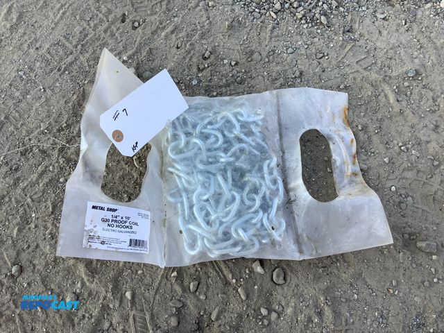 Lot 2-95011 - New 1/4 x 10-foot G30 Proof Coil no hooks