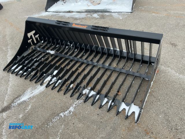 Lot 2-42513 - New Tomahawk 72” Skid Steer Rock Bucket