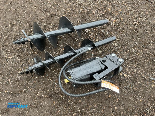 Lot 2-41589 - New SDLANCH Hydraulic Auger Mini Excavator Attachment, Fits Chinese Mini Excavators, Approx. 1-1/4" ...