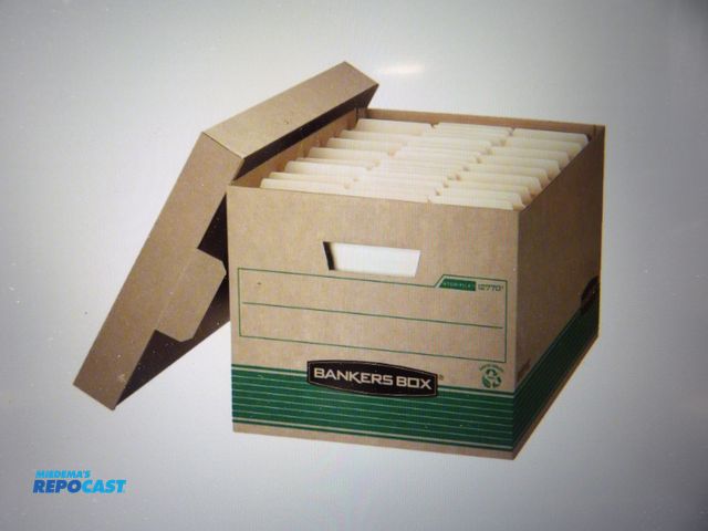 Lot 2-51081 - lot of 72 hankers box, file box, legal file size, corrugated fiberboard, 550lb stacking capacity, 1-...
