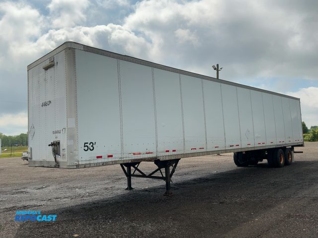 Lot 2-11953 - 2003 Wabash 53' Dry Van Semi Trailer