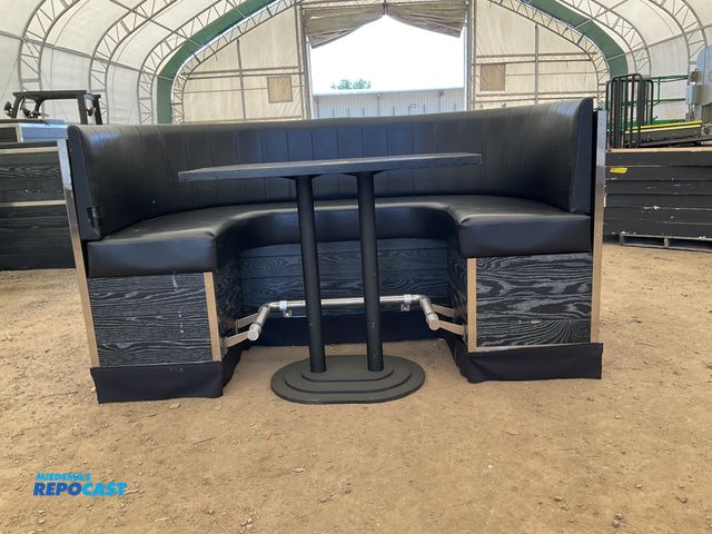 Lot 2-11206 - Authentic Court Side Suite Seats from Little Caesars Arena 4 Person Booth with Table.