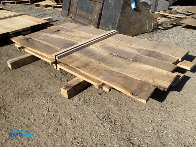 Lot 2-76658 - 2 layers of 4/4 walnut - 40" wide x 5-6' long