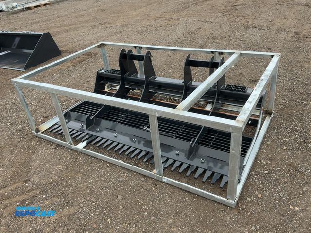 Lot 2-43764 - New Wolverine Model LL-12-78W 78" Wide Land Leveler Skid Steer Attachment, Universal Quick Attach