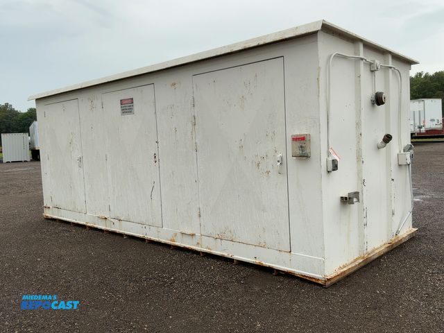 Lot 2-41601 - 22'6" x 102" Steel Chemical/Hazardous Material Storage Shed, Has Ansul Fire Suppression System, Expl...