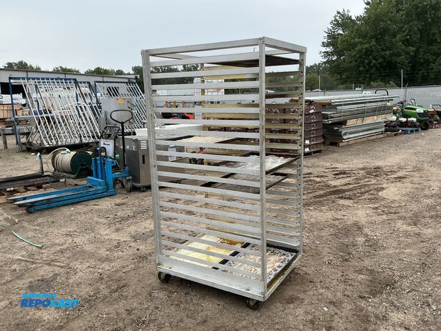 Lot 2-27270 - Baker Rack doubled size baker rack with two trays