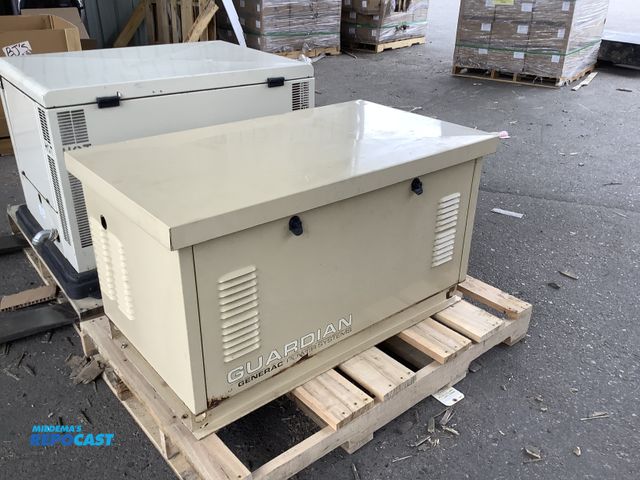 Lot 2-35165 - Generac guardian generator model#04109-0 serial#3161343 60Hz