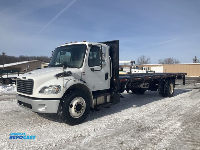Lot 2-42174 - 2014 Freightliner M2 Flatbed Truck