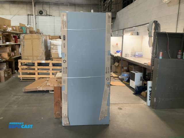 Lot 2-17541 - Ceco door commercial steel door, has some corner damage, 35-3/4” x 83-1/2”