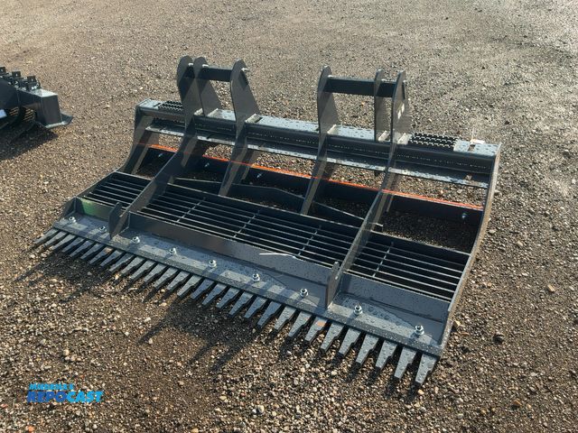 Lot 2-40644 - New Wolverine Model LL-12-78W 78" Wide Land Leveler Skid Steer Attachment, Universal Quick Attach