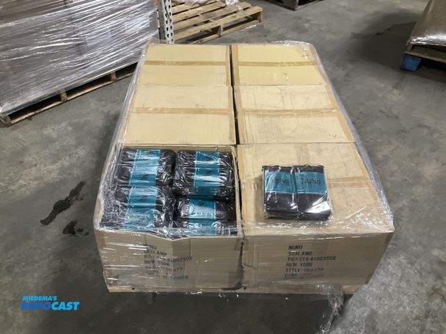 Lot 2-92445 - 6 Boxes of NuNu Queen Opaque Tights, Size Queen Tall, Eggplant Color