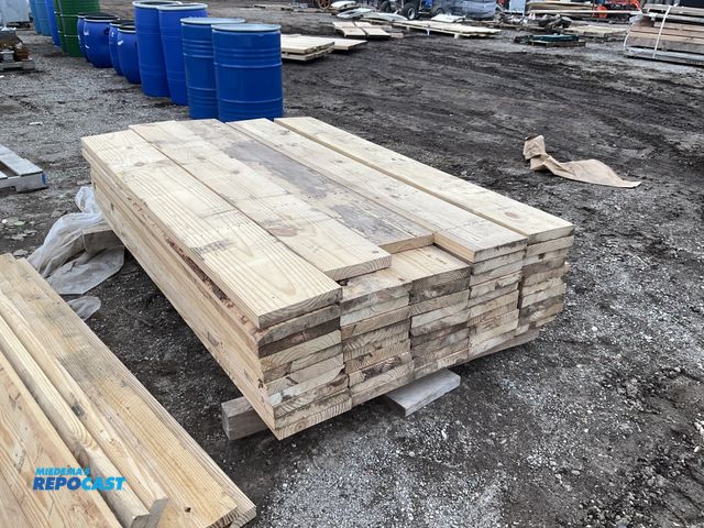 Lot 2-92322 - Lot of (50) pieces of lumber approx. 2”x8”x72”