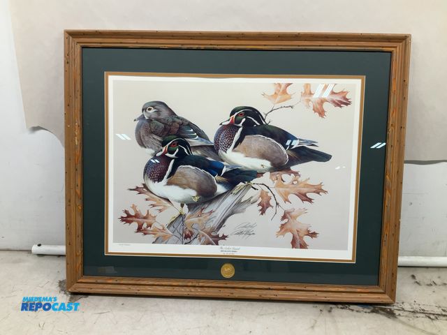 Lot 2-53642 - Art La May “The Color Guard” Framed Painting, 32.75” x 26”(DOBSON)