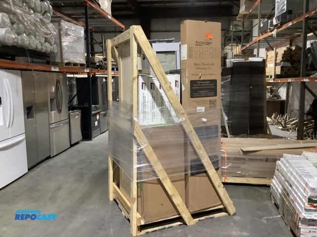 Lot 2-74562 - Skid lot of New Doors Including Wood Doors, Bifold Doors, Glass Doors,Board-N-Batten Shutters, and M...