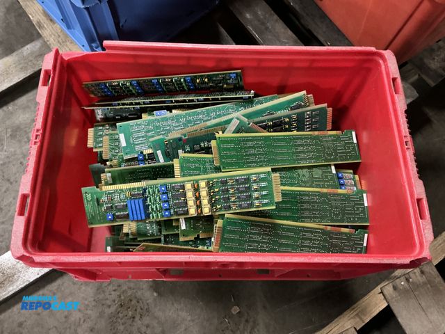 Lot 2-93847 - Plastic Tote of Miscellaneous Daytronic Circuit Boards