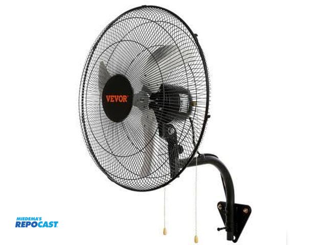Lot 2-96620 - VEVOR metal wall fan model BT-WL20A