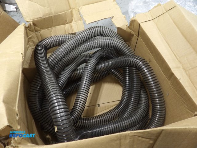 Lot 2-18150 - hi-tech duravent vacuum duct hose, 4" I.D., 25ft, 6.00 PSI, thermoplastic, #01577022