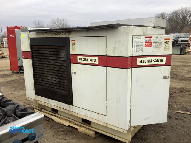 Lot 2-92609 - Gardener Denver EAP99J Rotary screw air cooled air compressor