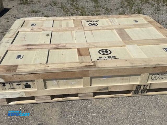 Lot 2-11001 - Used Storage Crate Plywood Forkable Stackable Lockable