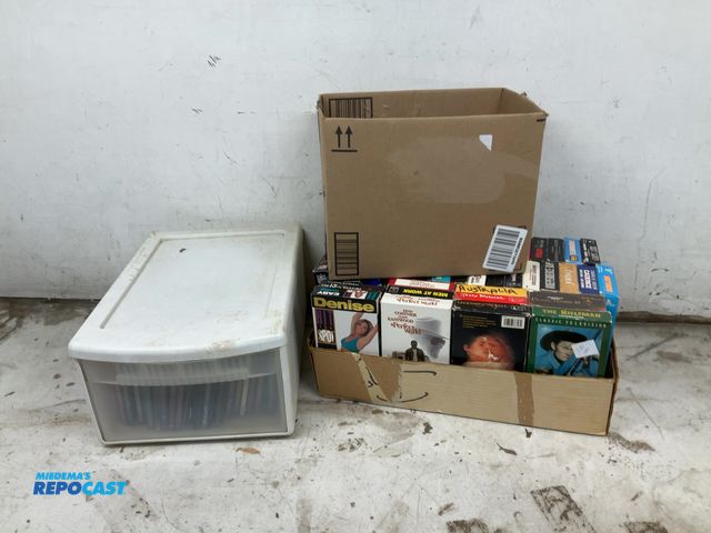 Lot 2-95995 - Lot of various CD's &amp; VHS tapes, some include Legends of the Fall, a Perfect World, Pearl Harbor...