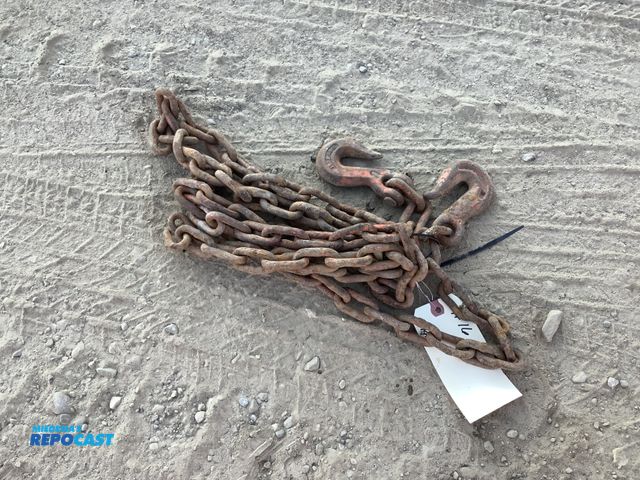Lot 2-95016 - 5/16 x 10-foot Log Chain with 2 grab hooks