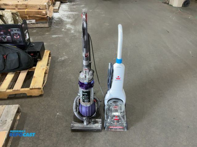 Lot 2-18297 - Dyson Ball vacuum and Bissell Ready Clean Carpet cleaner
