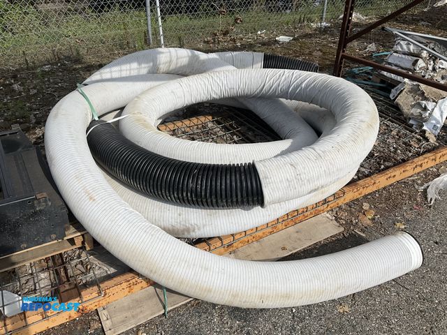Lot 2-96388 - Skid lot of 6” drain pipes - one is 148’ and other is 22.5’