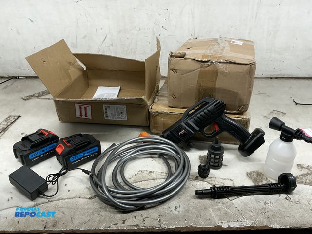 Lot 2-27148 - 3 Powerful motor Cordless Pressure Washer