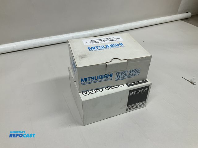 Lot 2-35553 - Lot of (2) Mitsubishi programmable controllers.