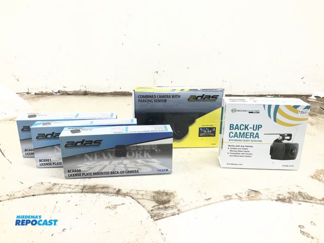 Lot 2-93545 - Lot of asst. Cameras includes: ADAS Combined Camera w/ parking sensor, Ecomaster Pro backup camera w...