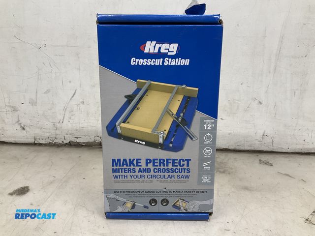 Lot 2-95035 - Kreg crosscut station crosscuts up to 12”