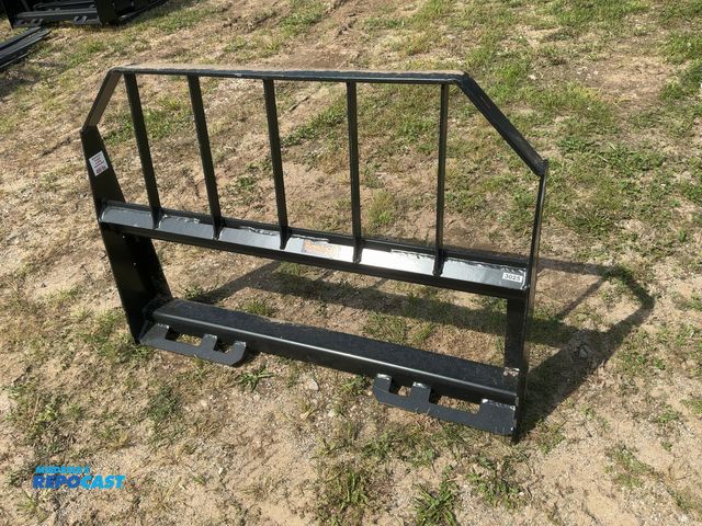 Product 2-3025 - New Tomahawk Fork Carriage Skid Steer Attachment, Universal Quick Attach, 4,000 lb Max Capacity