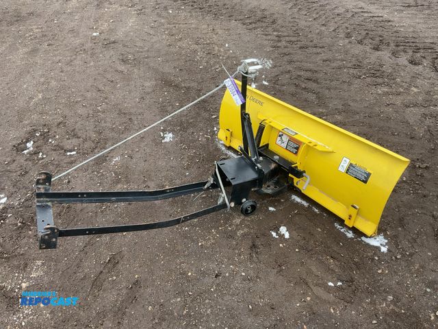 Lot 2-33594 - John Deere 48” Plow Blade for Riding Lawn Mower, S/N: M03481X082722, Manual Angle