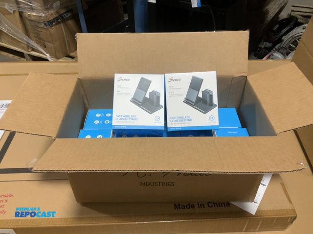 Lot 2-62830 - Seneo PA191B Fast Wireless Charger Stand Lot of (10)
