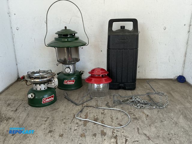 Lot 2-33552 - (2) Coleman lanterns &amp; parts