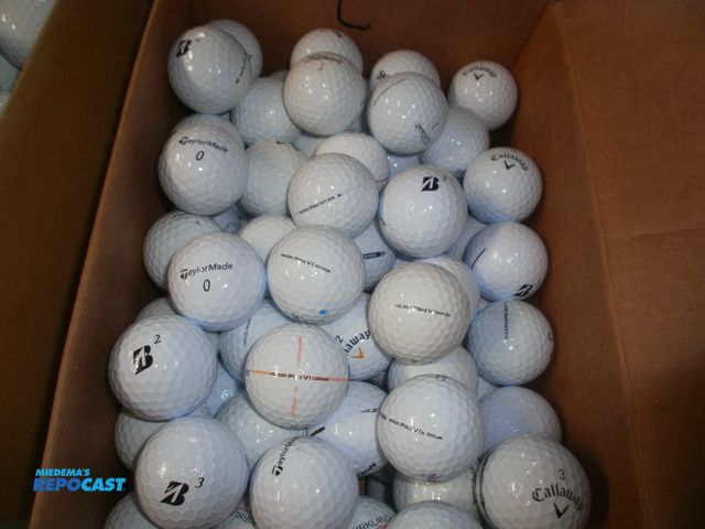 Lot 2-62711 - 120+ excellent shag or practice golf balls, all washed with no cuts