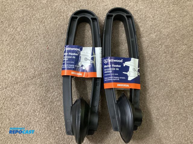 Lot 2-63250 - Two New attwood Motor Flushers. For use with outboards and inboard/outboards with side water inlets.