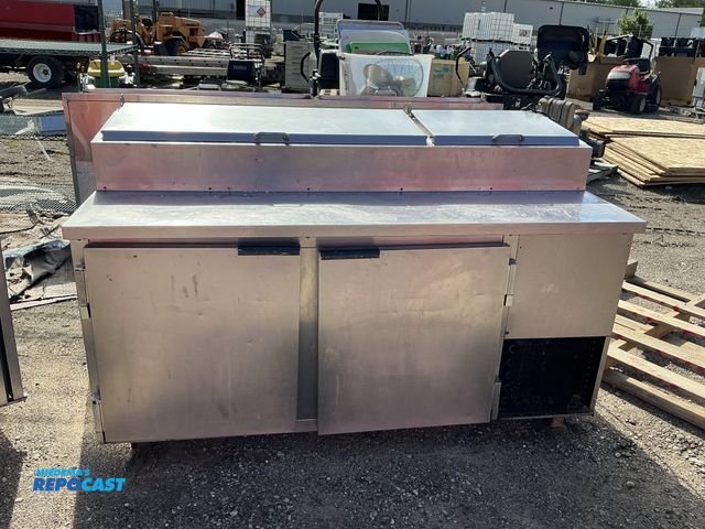 Lot 2-95161 - Beverage Air 2-door Pizza Pred M# DP67 measuring 67” x 32” x 43”