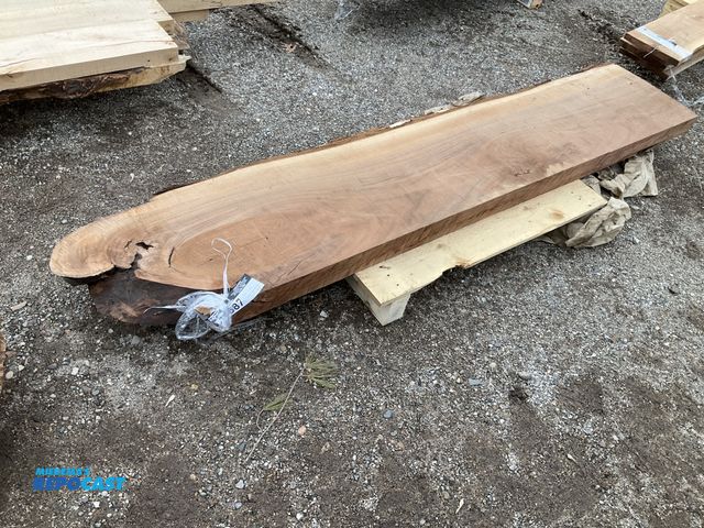 Lot 2-14687 - Wooden Board with rough edges approx. 87” x 16” x 3.5”