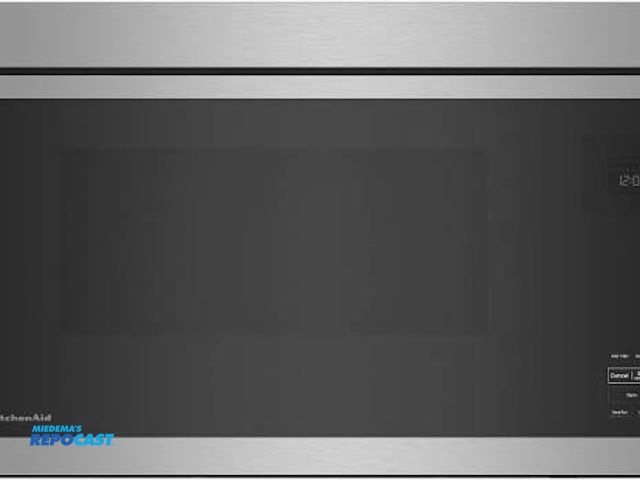 Lot 2-55299 - New KitchenAid KMMF330PPS Microwave Oven