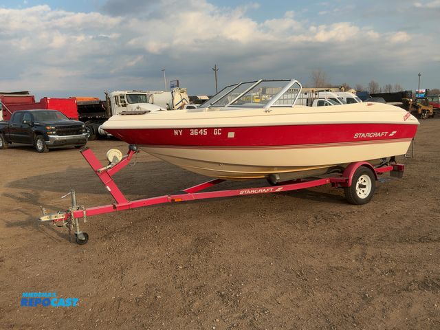 Lot 2-33198 - 1996 Starcraft 1709 17' Open Bow Boat