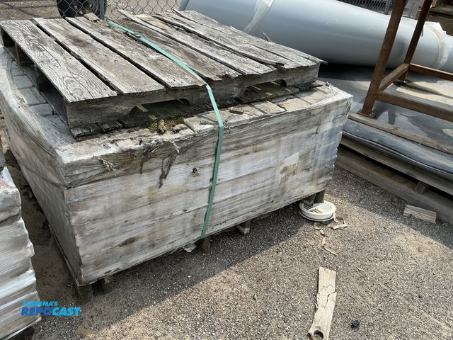 Lot 2-14703 - Skid lot of stone blocks