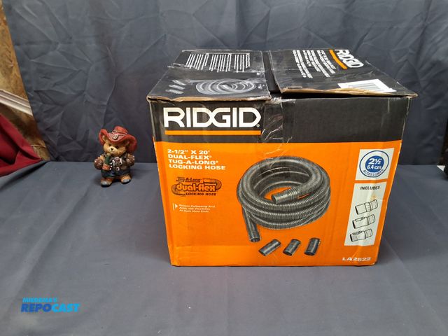 Lot 2-27894 - RIDGID 2-1/2" BY 20' DUAL-FLEX TUG-A-LONG LOCKING HOSE